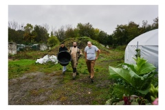 FRANCE - MONTREUIL - SOLIDARITE - JARDIN POUPLIER