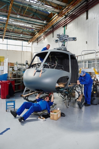 ROMANIA - ECONOMY - AIRBUS - HELICOPERS