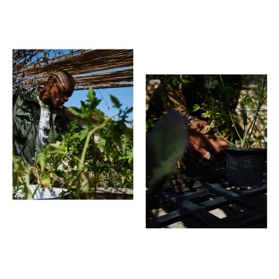 FRANCE - MONTREUIL - SOLIDARITE - JARDIN POUPLIER