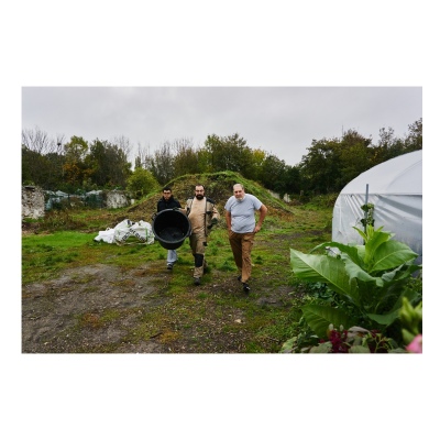 FRANCE - MONTREUIL - SOLIDARITE - JARDIN POUPLIER