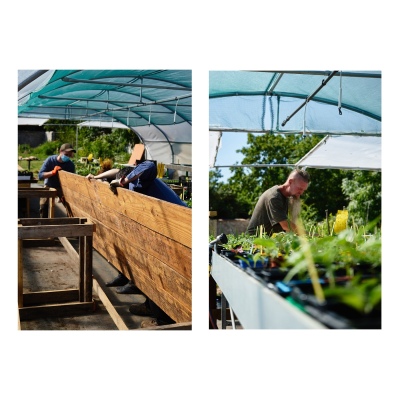 FRANCE - MONTREUIL - SOLIDARITE - JARDIN POUPLIER