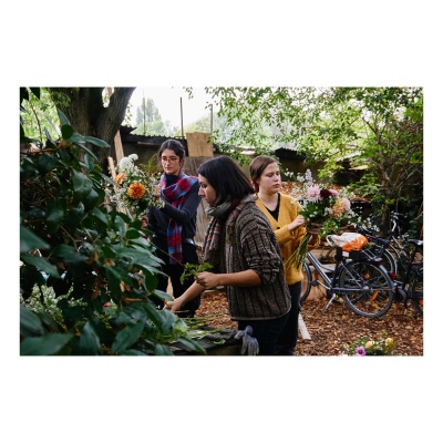 FRANCE - MONTREUIL - SOLIDARITE - JARDIN POUPLIER